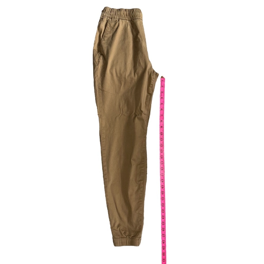 (M) Hollister Tan Brown Joggers (Men) - Picture 4 of 8